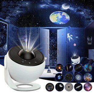 Проектор зоряного неба домашній планетарій Planetarium Galaxy 12 галактик 360 &deg; 5092010 фото