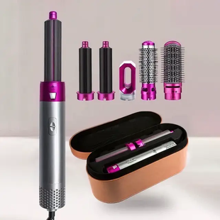 Стайлер Hot Air Styler 5в1 для укладання волос, 1000 Вт, 5 насадок, з кейсом 205dy фото