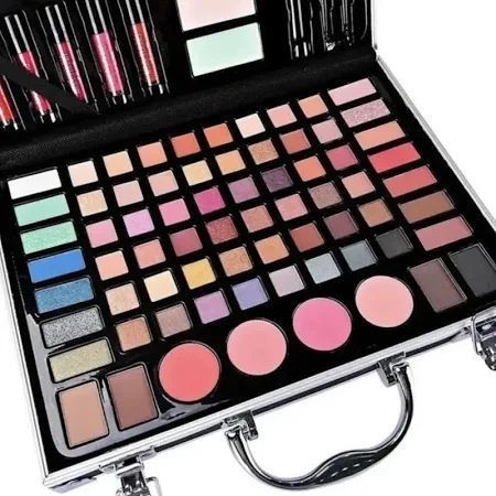 Набір косметики для макіяжу в кейсі missyoung GM20250 makeup set black G9009 фото