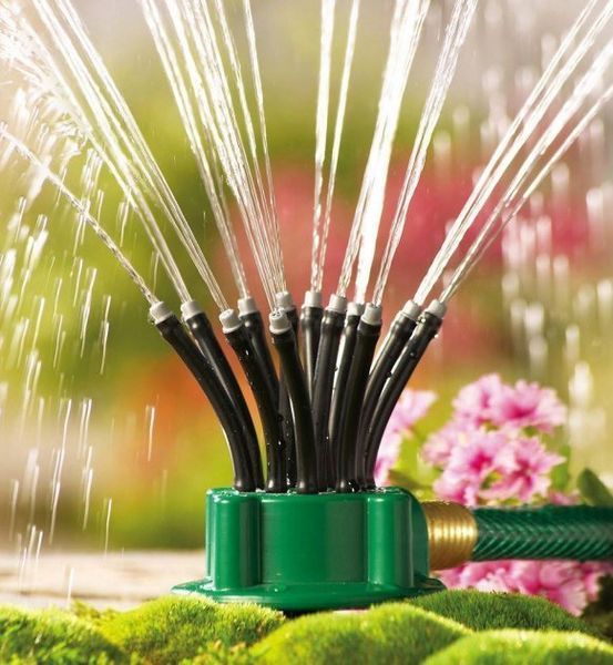 Спринклерний зрошувач 360 multifunctional Water розбризкувач розпилювач для поливу газону pr524896 фото