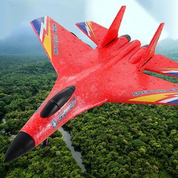 Літак на радіокеруванні модель винищувач СУ-27 EPP Crashworthiness 2.4 Ghz, Радіокерований літак 2051422 фото