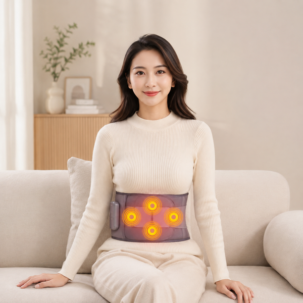 Масажний пояс / Акумуляторні масажні пояси Waist Protection Massage FZ-102 / Пояс з підігрівом для спини sp10204 фото