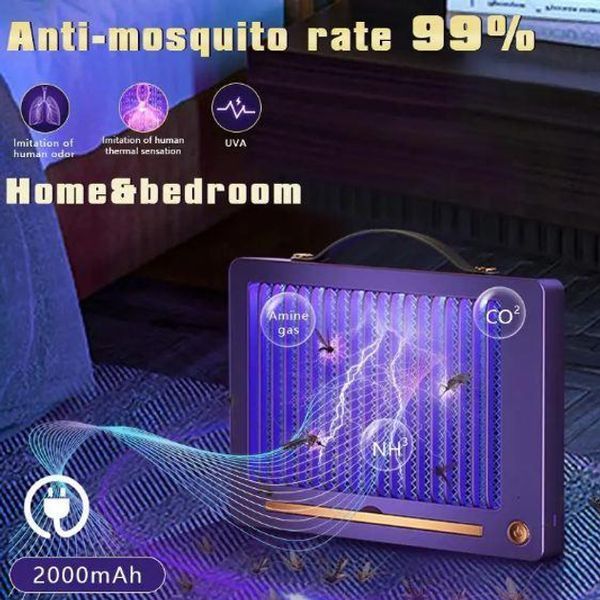 Антимоскітна лампа знищувач Mosquito Killer Lamp світильник від комарів Happy Home BG-009 M16443 фото