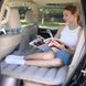 Надувний автомобільний матрац на заднє сидіння з подушками Сірий aircar001/2 фото 4