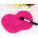 Килимок для чищення та миття косметичних кистей Brush Spa Силіконовий килимок для ефективного очищення кистей для макіяжу spB1358 фото 4