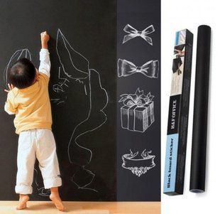 Самоклеюча плівка для малювання крейдою Black Board Sticker G656123 фото