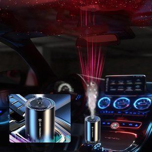 Розумний автомобільний ароматизатор з проекцією Aroma 300mAh, 50 мл Jam3068 фото