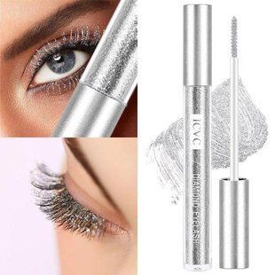 Водостійка туш для вій з блискітками ICVC Diamond Eyelash / Прозора туш 77714083 фото
