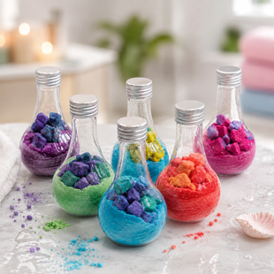 Набір з 6 інтерактивних бомб для ванни / Дитячі шипучі бомби Kids Bath Bomb Magic Potion 26X-309 5095119 фото