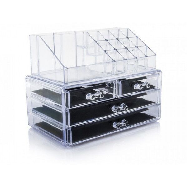 Акриловий органайзер для косметики Cosmetic Storage Box pr65638426 фото