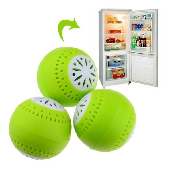 Кульки у холодильник 3 шт для видалення запаху Fridge Balls jv5522468 фото