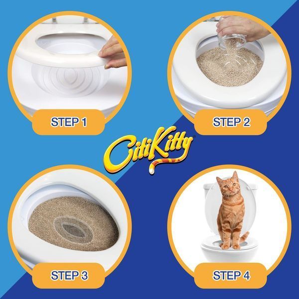 Набір для привчання кішки до унітазу CitiKitty 801598788 фото