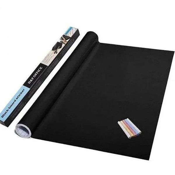 Самоклеюча плівка для малювання крейдою Black Board Sticker G656123 фото