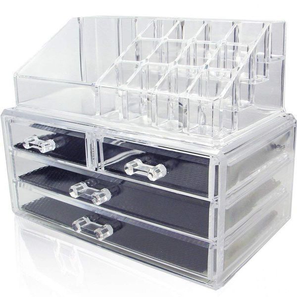 Акриловий органайзер для косметики Cosmetic Storage Box pr65638426 фото
