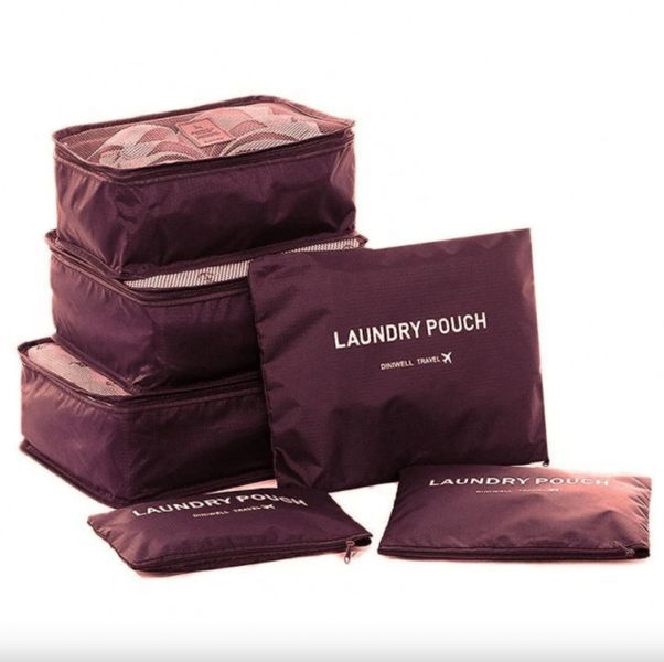 Набір дорожніх органайзерів Secret Pouch 6 в 1 pr6662541 фото