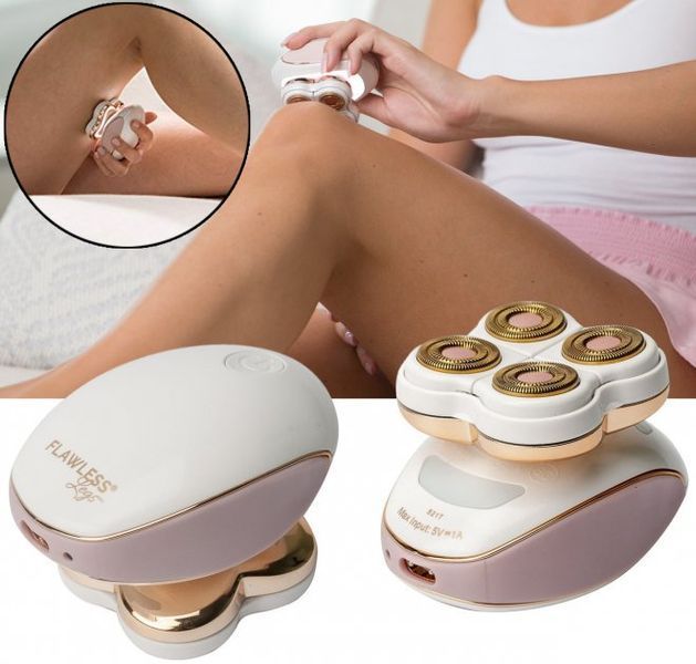 Жіноча портативна бритва для ніг Flawless legs pr94043 фото