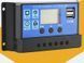 Контролер заряду сонячний 10А 12/24В OTS з дисплеєм та USB PWM G458 фото 2