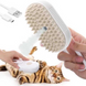Парова щітка масажер спрей 3 в 1 PET SPRAY MASSAGE BRUSH для вичісування собак та кішок з паровим розпилювачем з ручкою Jam5566 фото 4