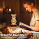3D лампа Кришталевий Ведмедик Феєрверк Ведмідь Bearbick декоративний скляний нічник світлодіодний світильник 16 кольорів LED 5052244 фото 6