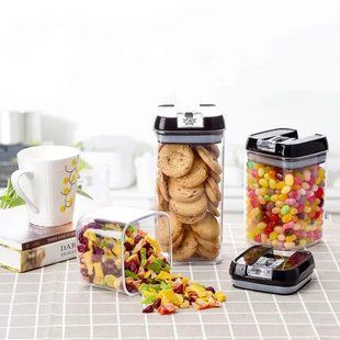 Органайзер для сипучих Food Storage Container 6 Контейнерів | Набір пластикових контейнерів для круп 5096545 фото