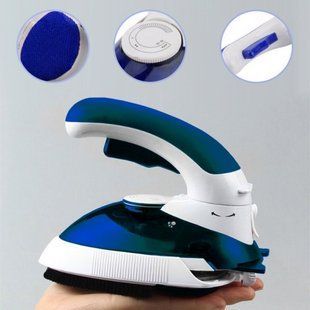 Ручний паровий відпарювач Mini Steam Iron HT-558B - компактна дорожня парова праска зі щіткою 201452013 фото