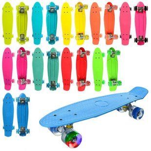 Скейт Пенні Борд Penny My Go Fish Skateboards Mint 22 540BK7 фото