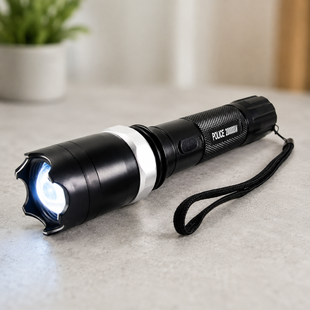 Фонарик BL 1105 + отпугиватель / Фонарик с отпугивателем собак электрический / LED фонарь sp7131 фото