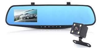 Автомобільний реєстратор-дзеркало Blaсkbox DVR AK47 з камерою заднього виду 20500000043 фото