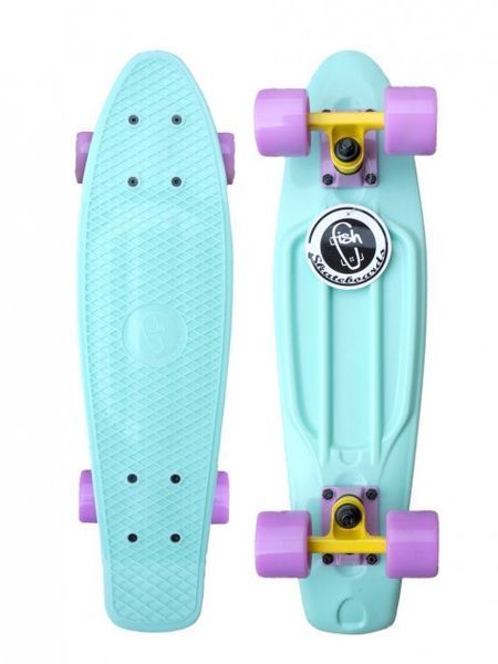 Скейт Пенні Борд Penny My Go Fish Skateboards Mint 22 540BK7 фото
