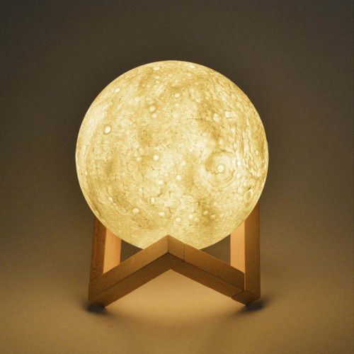 Настільний світильник місяць Magic 3D Moon Light Від Акумулятора karl5641650 фото