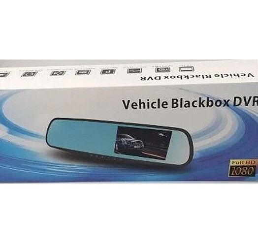 Автомобільний реєстратор-дзеркало Blaсkbox DVR AK47 з камерою заднього виду 20500000043 фото