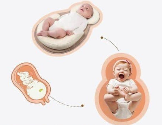 Дитяча подушка baby sleep positioner Подушка для немовлят Подушка-позиціонер для новонароджених pr0025411 фото