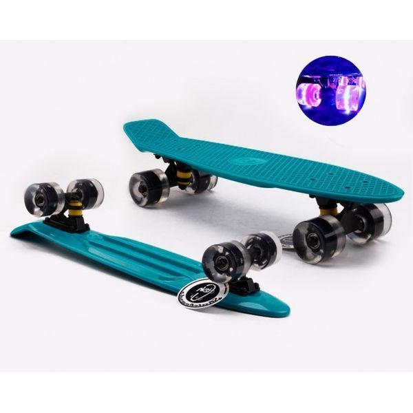 Скейт Пенні Борд Penny My Go Fish Skateboards Mint 22 540BK7 фото
