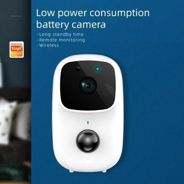 Домофон WiFi B90 Smart Doorbell з функцією відеозапису Бездротова відеокамера дверного дзвінка b90 фото