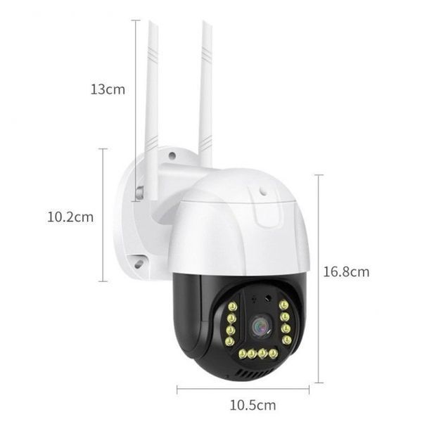 Поворотна Погодозахисна Сонячна Камера Безпеки SMAR 4G SOLAR CAM 1536P S454 фото