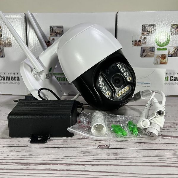Поворотна Погодозахисна Сонячна Камера Безпеки SMAR 4G SOLAR CAM 1536P S454 фото