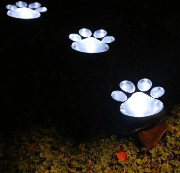 Світильник Solar Paw Print Lights на сонячній батареї 4 шт 2019033 фото