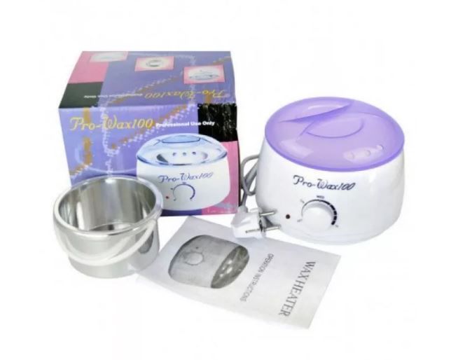 Воскоплав банковий з терморегулятором PRO-WAX 100 для воску в банці, в гранулах, в таблетках 400 мл 2260081 фото