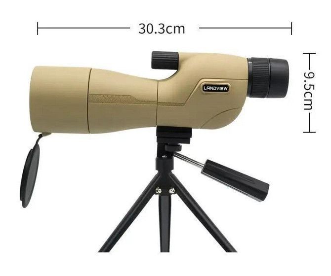 Монокуляр 25-75x60 з широким кутом огляду, вологозахистом та штативом sp9622 фото