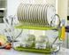 Стійка для зберігання посуду kitchen storage rack, сушарка для посуду pr000963 фото 4