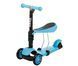 Дитячий самокат з сидінням Best Scooter 3в1 зелений 542232455 фото 5
