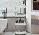 Кутовий стелаж для ванної кімнати 4 яруси, на коліщатках (85х28х22см),Corner storage rack G7626 фото 1