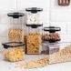 Органайзер для сипучих Food Storage Container 6 Контейнерів | Набір пластикових контейнерів для круп 5096545 фото 2