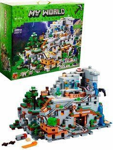 Конструктор Bela My World "Печера в горах" Minecraft, 2886 деталей Jav88963 фото