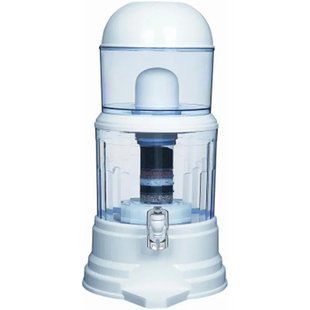 Очищувач для води Mineral water purifier SM-206 на 16 л містить різні фільтруючі матеріали. mu54353821 фото