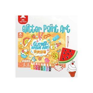 Набір для виготовлення брелоків з блискітками Glitter Paint Art G343 фото
