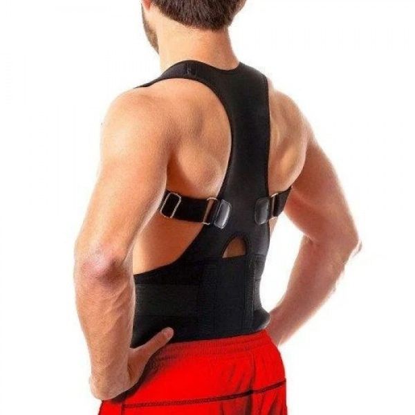 Магнітний коректор постави Real Doctors Posture Support, звільнення від сутулості, для покращення дихання та кровообігу mu0508 фото
