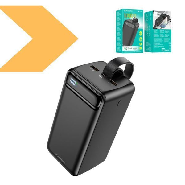 Портативний зарядний пристрій BOROFONE POWER BANK 50000MAH BJ 14D, чорний sp1420 фото