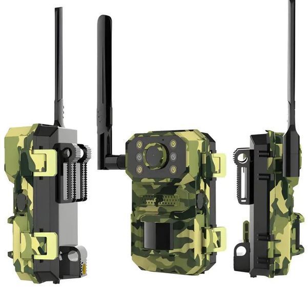 Камера для охоты на солнечной батарее A8S 4G, датчик движения, камуфляж sp9926 фото