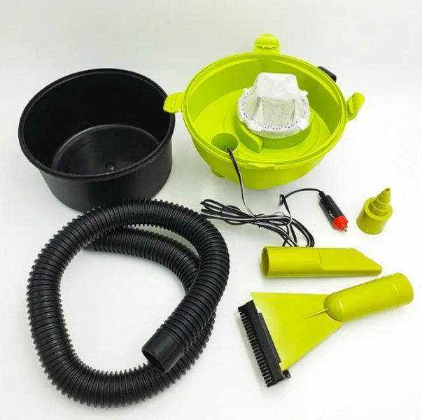 Автопилосос від прикурювача Black Series 12V Multi-Function Wet & Dry Vacuum Автомобільний пилосос 205975214 фото